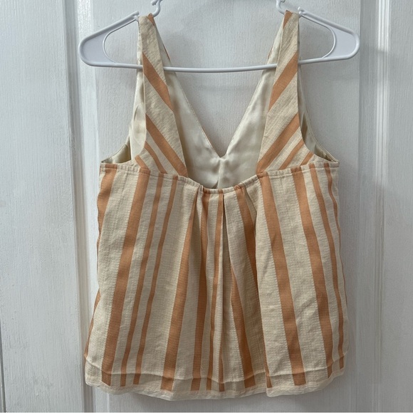 Anthropologie HD in Paris Cream Pink Top (Size US6) - Picture 7 of 15